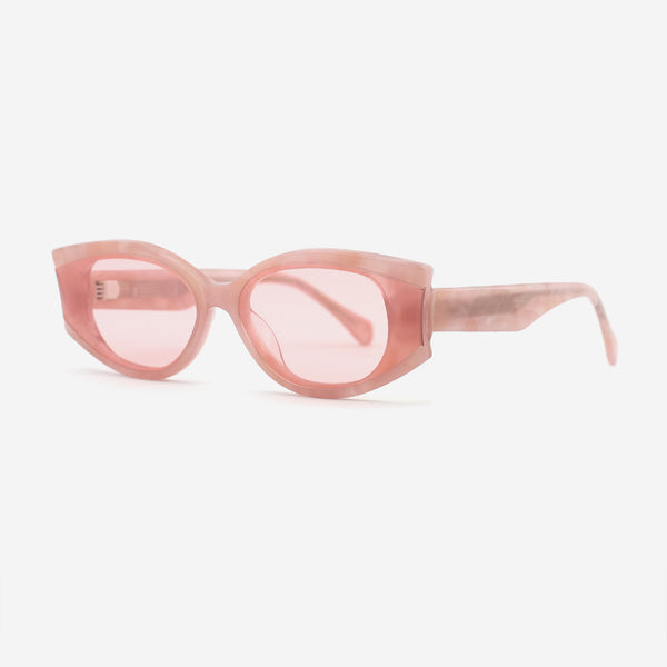Charming Cat Eye Acetate Female Sunglasses 25A8070