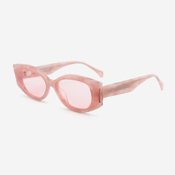Charming Cat Eye Acetate Female Sunglasses 25A8070