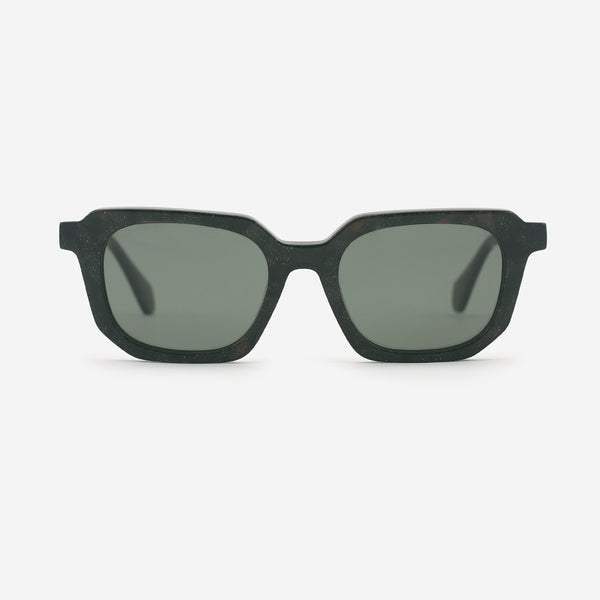 Unique Square Acetate Unisex Sunglasses 25A8076