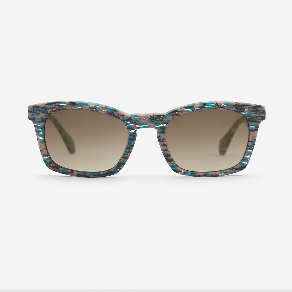 Unique Square Acetate Women's Sunglasses 25A8077