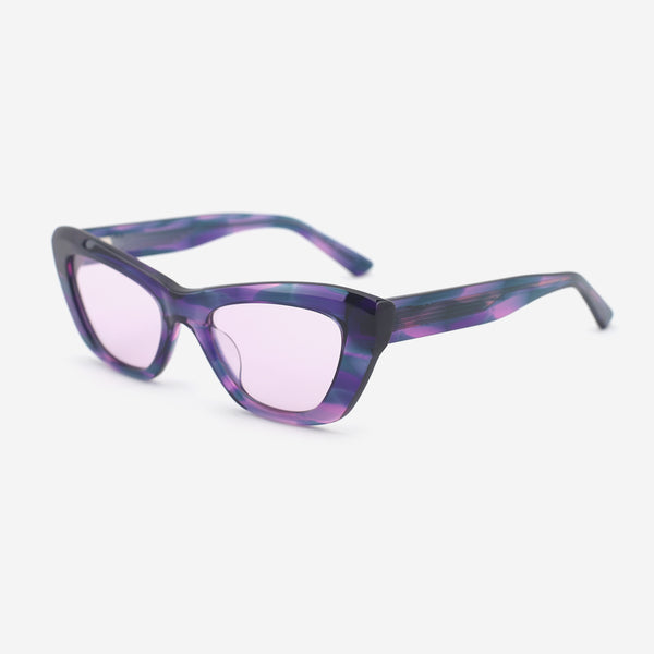 Fashion Cat Eye Acetate Women's Sunglasses 25A8083