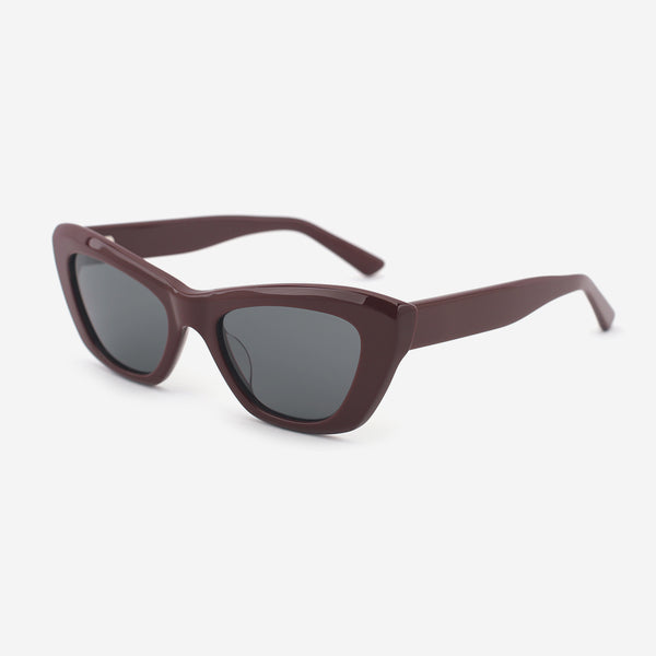 Fashion Cat Eye Acetate Women's Sunglasses 25A8083