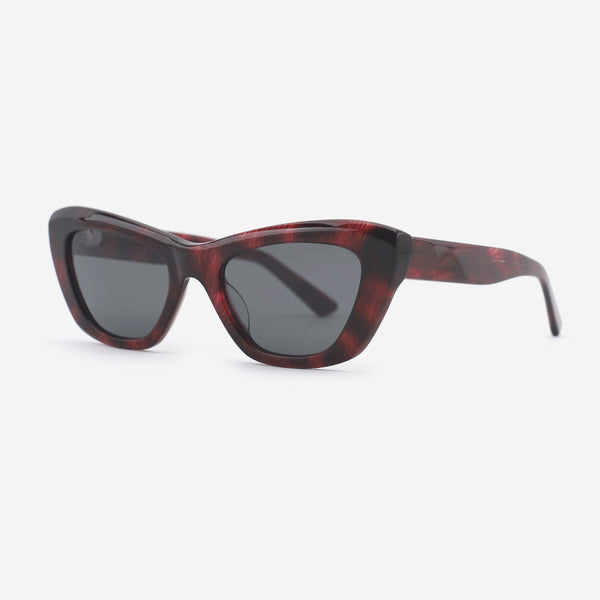 Fashion Cat Eye Acetate Women's Sunglasses 25A8083