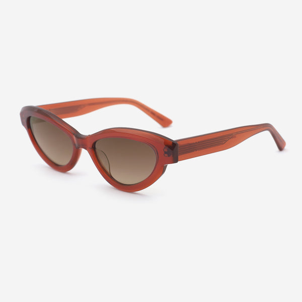 Cat Eye Bevel Acetate Women's Sunglasses 25A8084