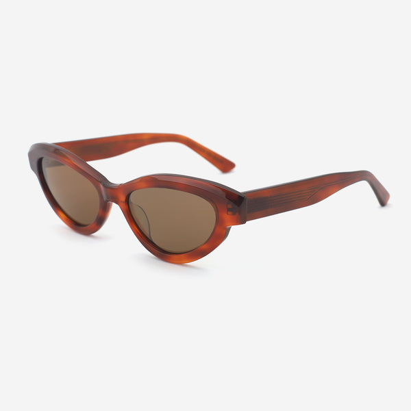 Cat Eye Bevel Acetate Women's Sunglasses 25A8084