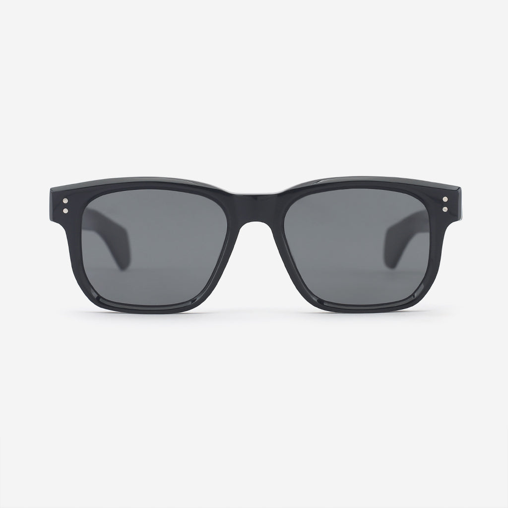 Square Bevel Acetate Unisex Sunglasses 25A8086