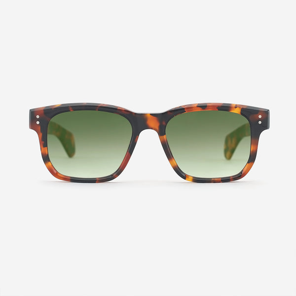 Square Bevel Acetate Unisex Sunglasses 25A8086