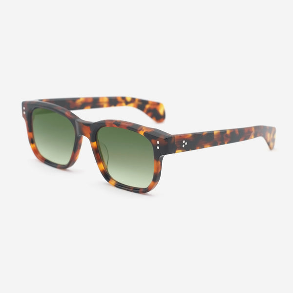 Square Bevel Acetate Unisex Sunglasses 25A8086
