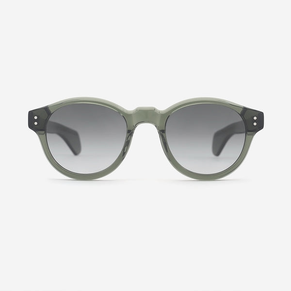 Round Bevel Acetate Unisex Sunglasses 25A8087