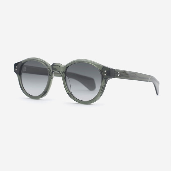 Round Bevel Acetate Unisex Sunglasses 25A8087