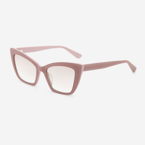 Chic Cat Eye Acetat Female Sunglasses 26A8095