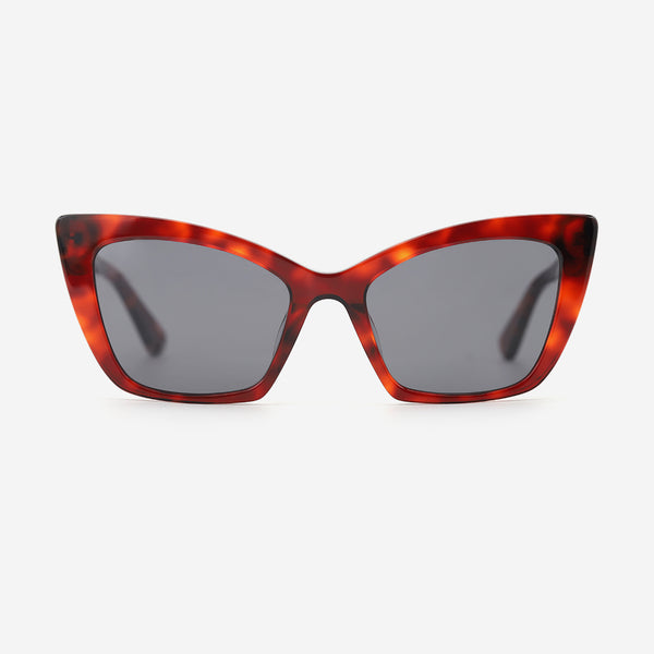 Chic Cat Eye Acetat Female Sunglasses 26A8095