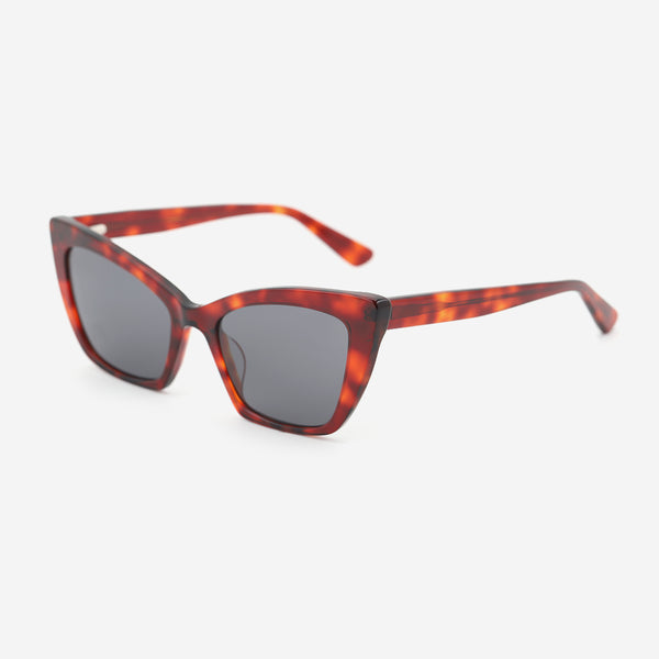 Chic Cat Eye Acetat Female Sunglasses 26A8095