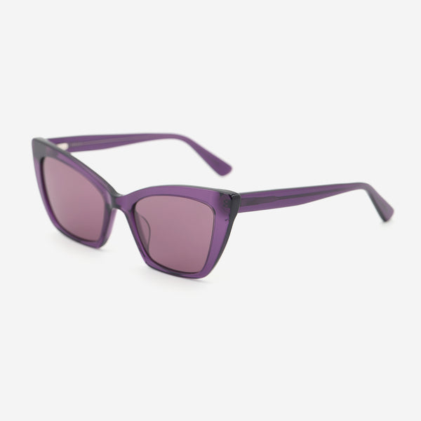 Chic Cat Eye Acetat Female Sunglasses 26A8095