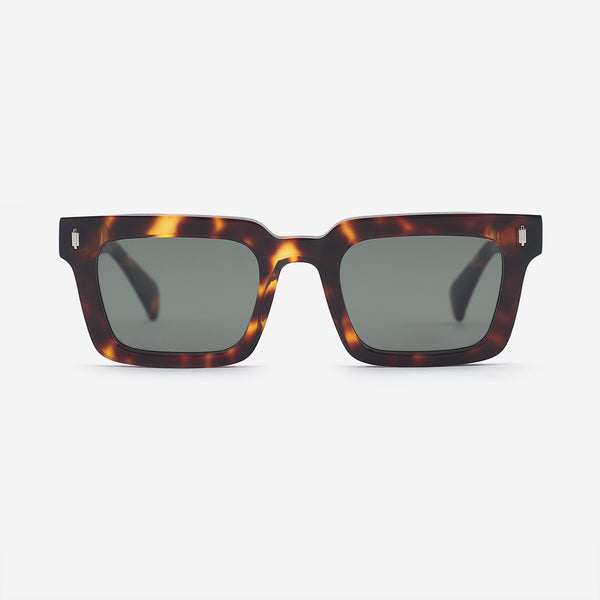 Vintage Square Acetate Unisex Sunglasses 25A8096