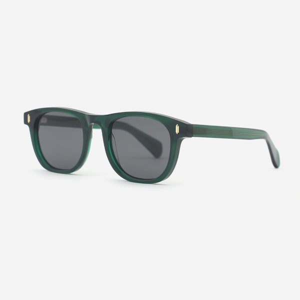 Classic Square Acetate Unisex Sunglasses 25A8097