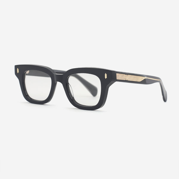 Retro Square Acetate Unisex Sunglasses 25A8099