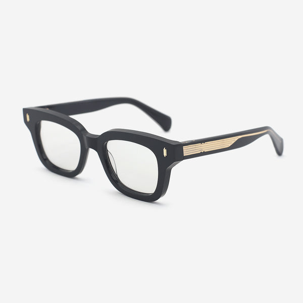Retro Square Acetate Unisex Sunglasses 25A8099