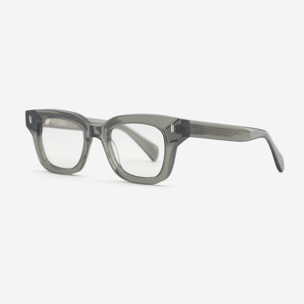 Retro Square Acetate Unisex Sunglasses 25A8099