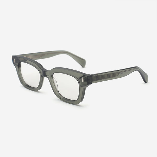 Retro Square Acetate Unisex Sunglasses 25A8099