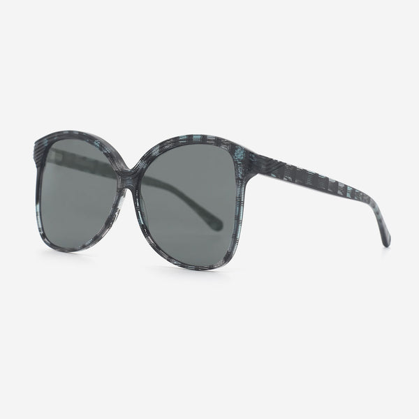 Cat Eye Oversize Acetate Female Sunglasses 25A8118