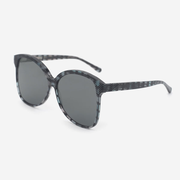 Cat Eye Oversize Acetate Female Sunglasses 25A8118