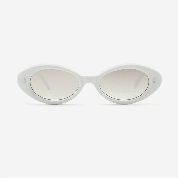 Chic Oval Acetate Female Sunglasses 25A8119
