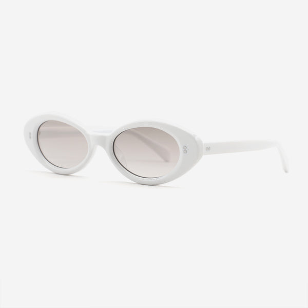 Chic Oval Acetate Female Sunglasses 25A8119