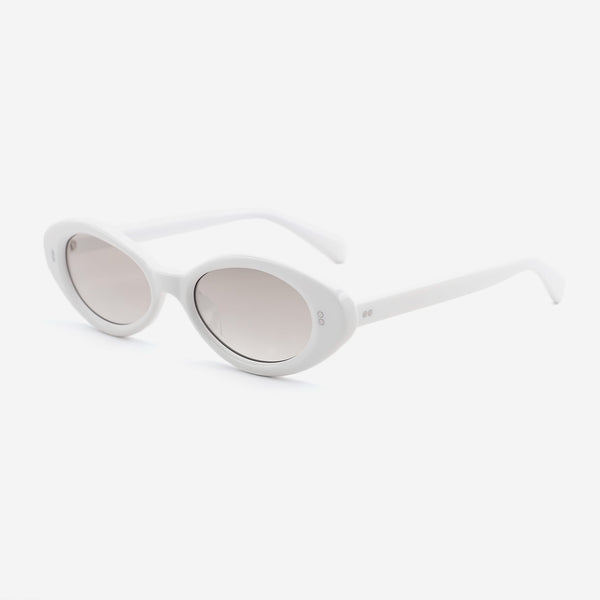 Chic Oval Acetate Female Sunglasses 25A8119