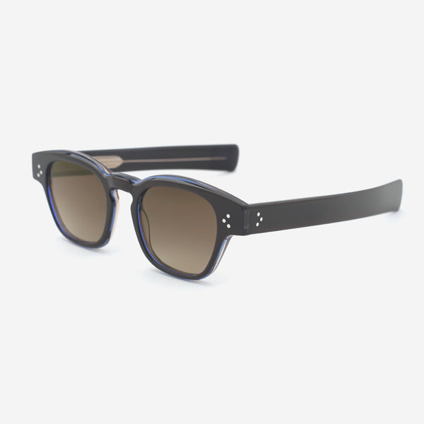 Round Key-hole Acetate Female Sunglasses 25A8137