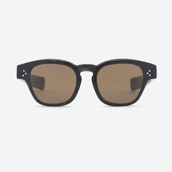 Round Key-hole Acetate Female Sunglasses 25A8137