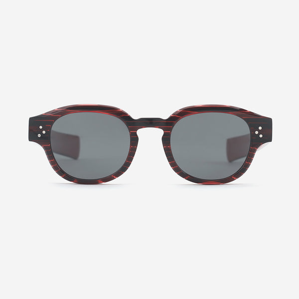 Round Key-hole Acetate Female Sunglasses 25A8140