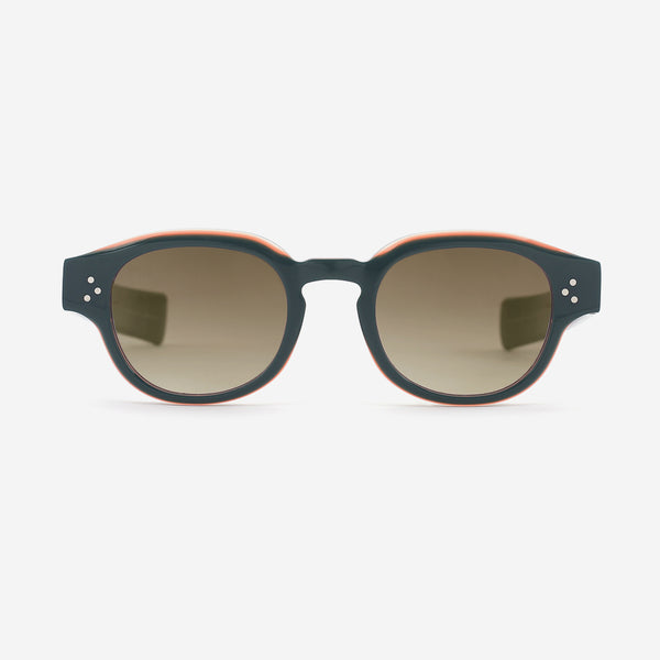 Round Key-hole Acetate Female Sunglasses 25A8140