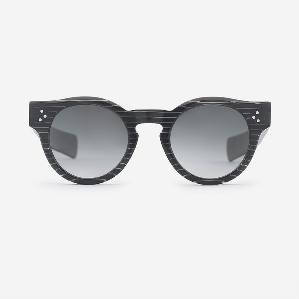 Trendy Round Acetate Female Sunglasses 25A8142