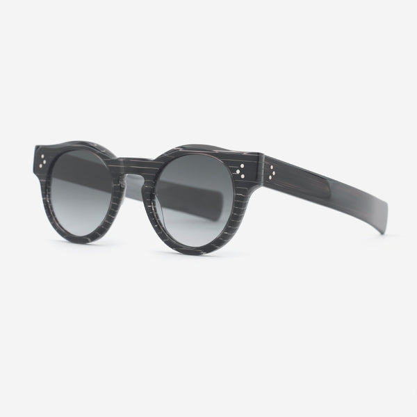 Trendy Round Acetate Female Sunglasses 25A8142