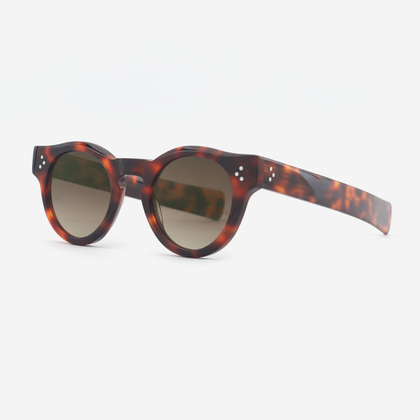 Trendy Round Acetate Female Sunglasses 25A8142