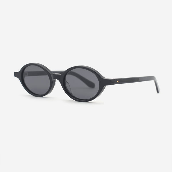 Classic Oval Acetate Female Sunglasses 25A8150