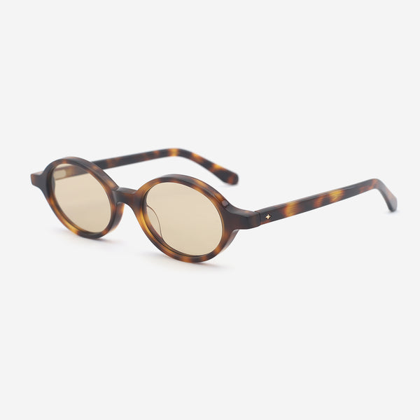 Classic Oval Acetate Female Sunglasses 25A8150