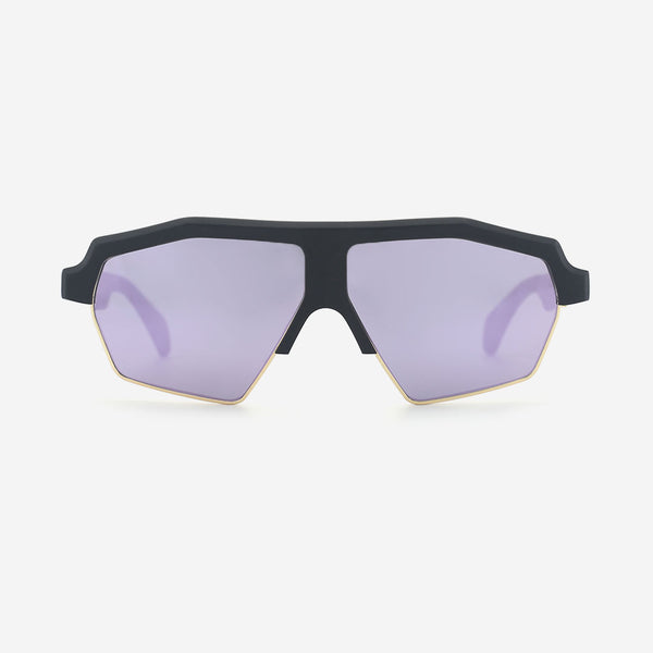 Pilot Acetate And Metal Combined Unisex Sunglasses 25A8162