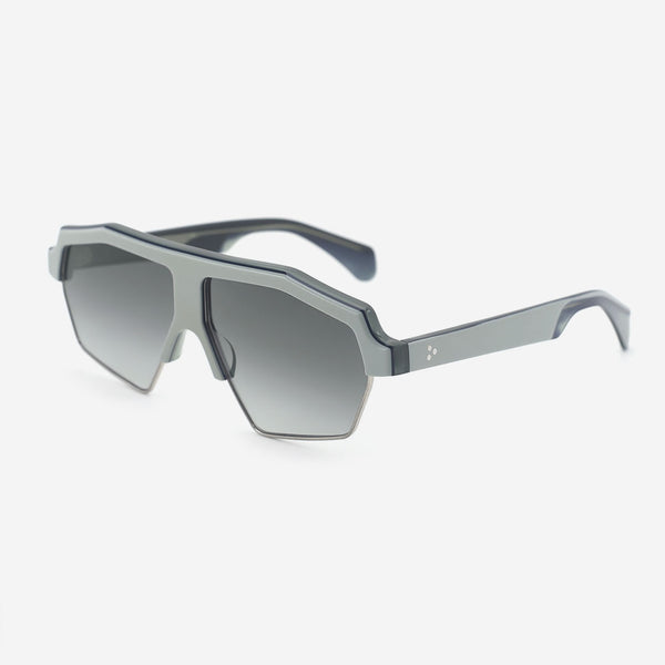 Pilot Acetate And Metal Combined Unisex Sunglasses 25A8162