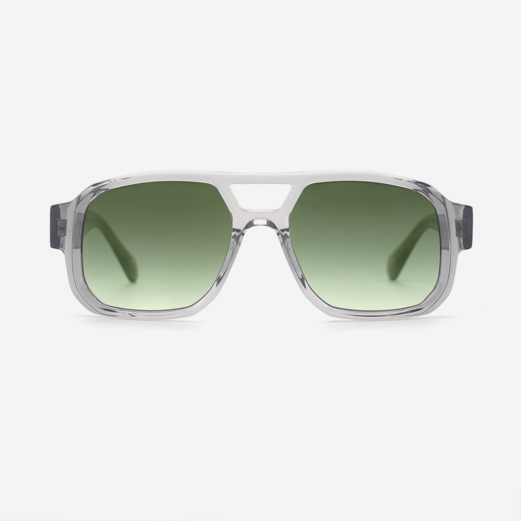 Fashion Aviator Acetate Unisex Sunglasses 25A8178