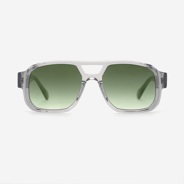 Fashion Aviator Acetate Unisex Sunglasses 25A8178