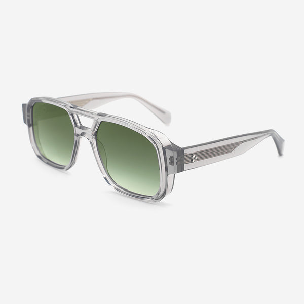 Fashion Aviator Acetate Unisex Sunglasses 25A8178