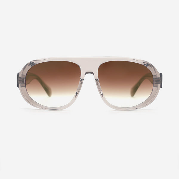 Retro Aviator Acetate Unisex Sunglasses 25A8179