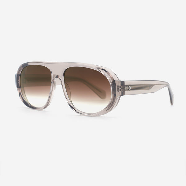 Retro Aviator Acetate Unisex Sunglasses 25A8179