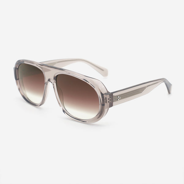 Retro Aviator Acetate Unisex Sunglasses 25A8179
