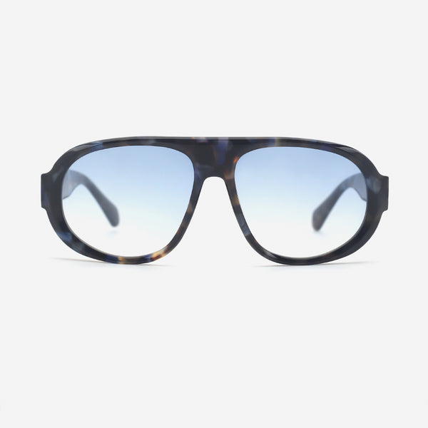 Retro Aviator Acetate Unisex Sunglasses 25A8179