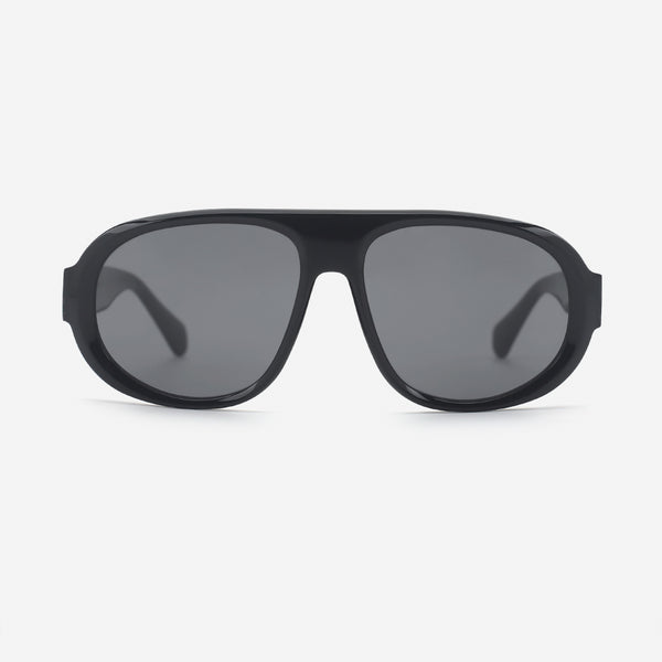 Retro Aviator Acetate Unisex Sunglasses 25A8179