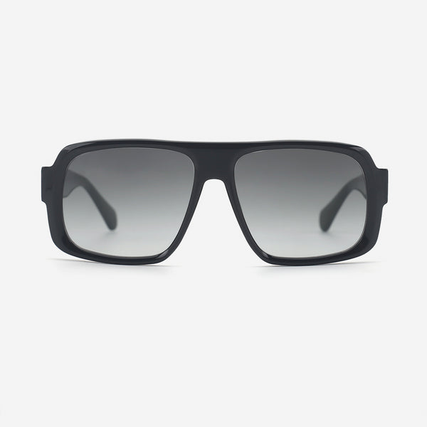 Retro Aviator Acetate Unisex Sunglasses 25A8180