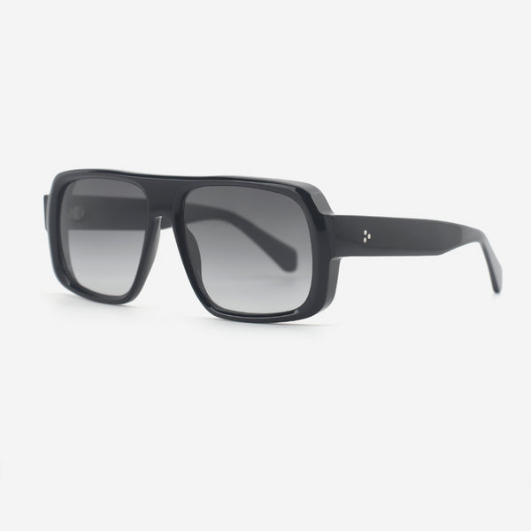 Retro Aviator Acetate Unisex Sunglasses 25A8180